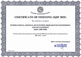 Certificate of Indexing